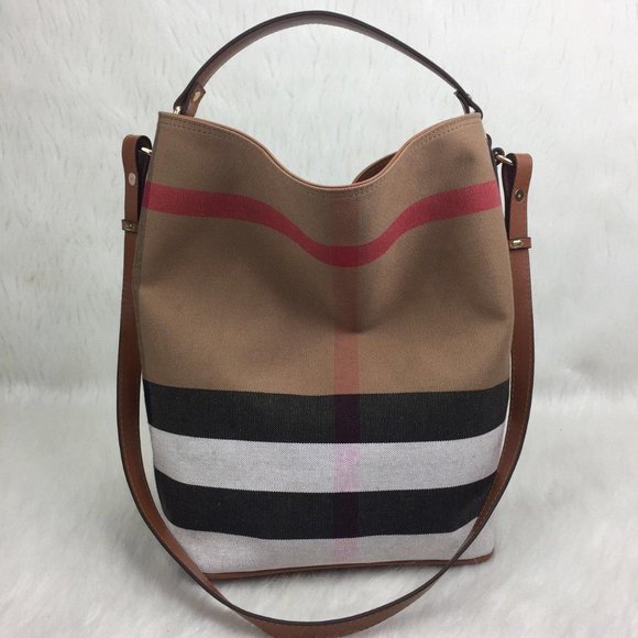 burberry hobo canvas